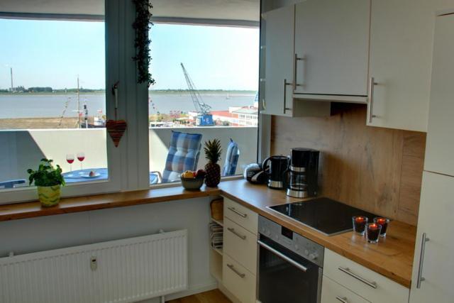 Appartement Aussichtsreich Bremerhaven Bagian luar foto
